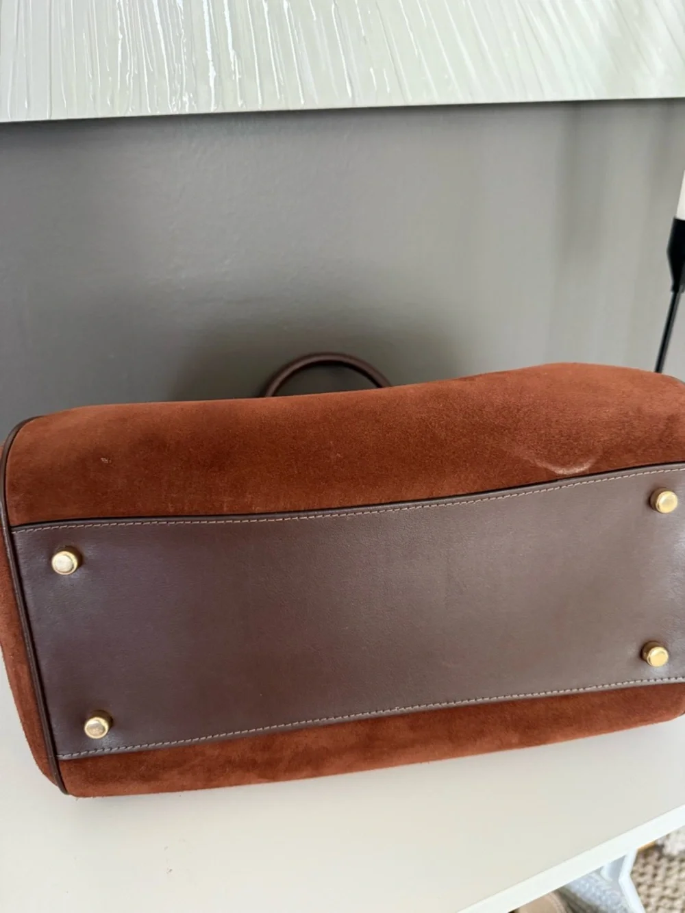 Coach Large Rowan in Suede - Picture 5 of 6